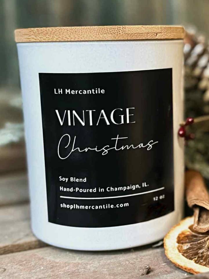 Vela Navideña Vintage | Vela Boutique para venta al por mayor de LH Mercantile