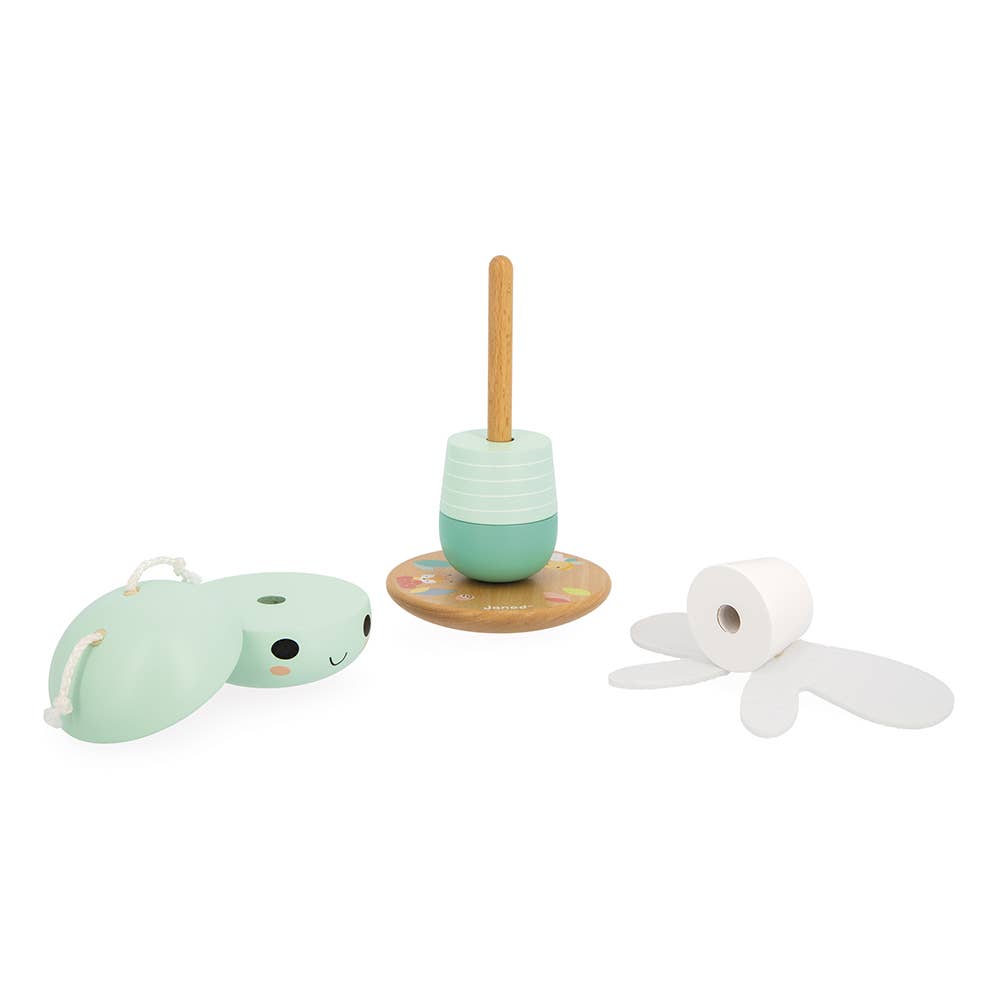 Janod - Wholesale Wood Toy - Kids - Pure | Dragonfly | Stacker & Rocker | Fine motor skills3