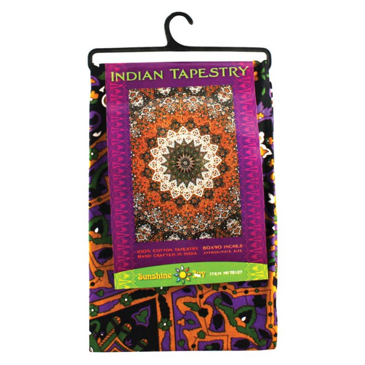 Sunshine Joy - Wholesale Tapestry/Textiel - Groothandel in 3D Tapestry India Star Hanger verpakte wandtapijten6