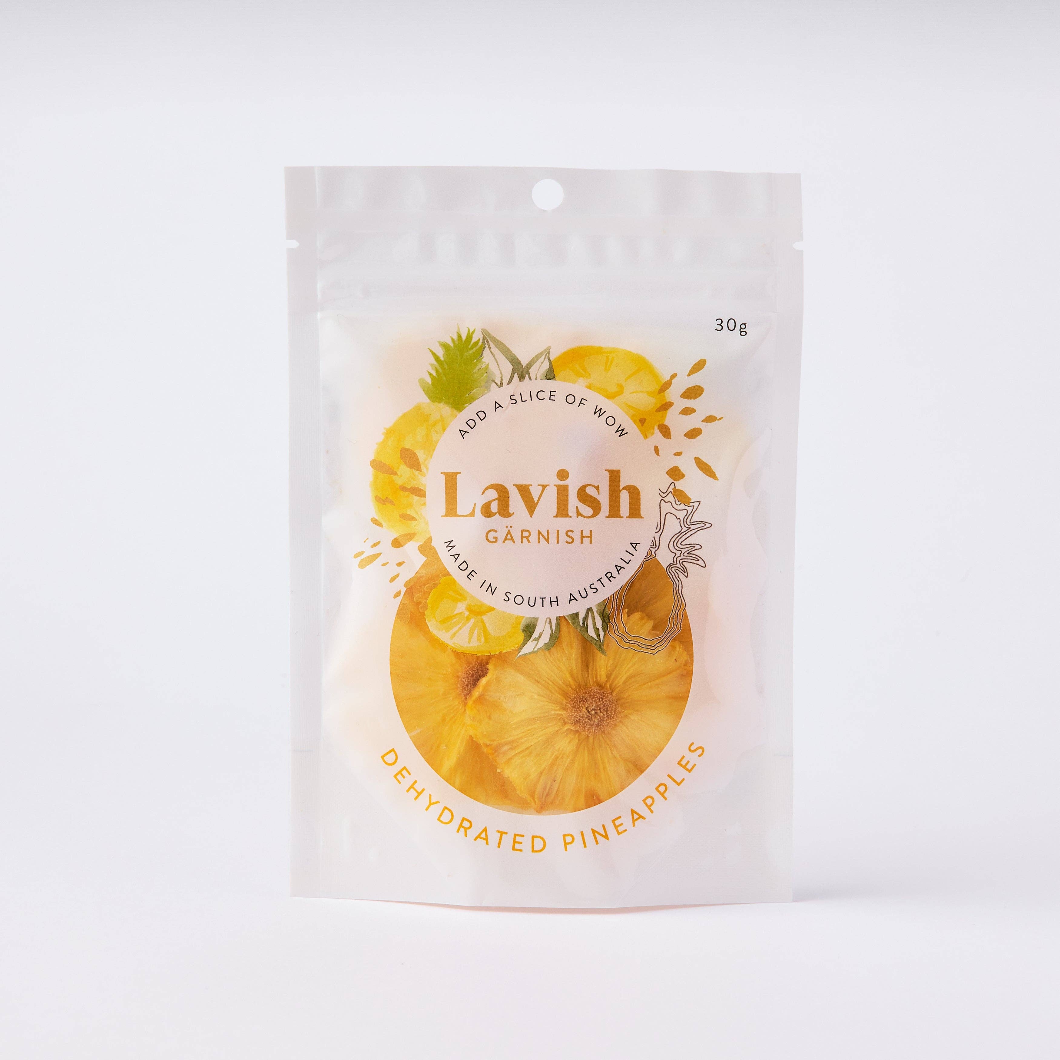 Lavish Gärnish - Wholesale Dried/dehydrated fruit - Dehydrated Pineapple1