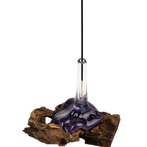 Benjamin International – wholesale Incense holder – MOLTEN GLASS INCENSE BURNER