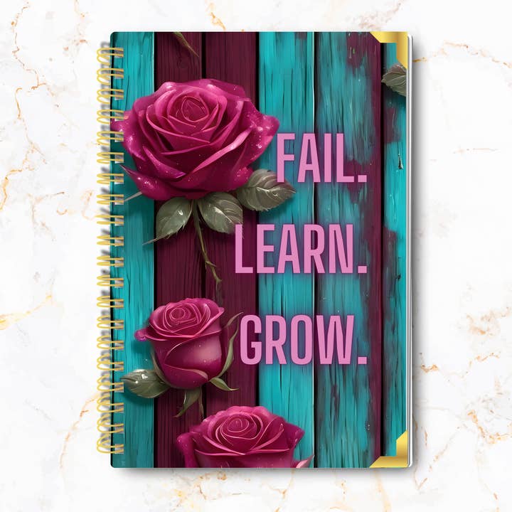 Falen. Leren. Groeien. Notitieboek - 8x10" voor wholesale door CoRo & Company