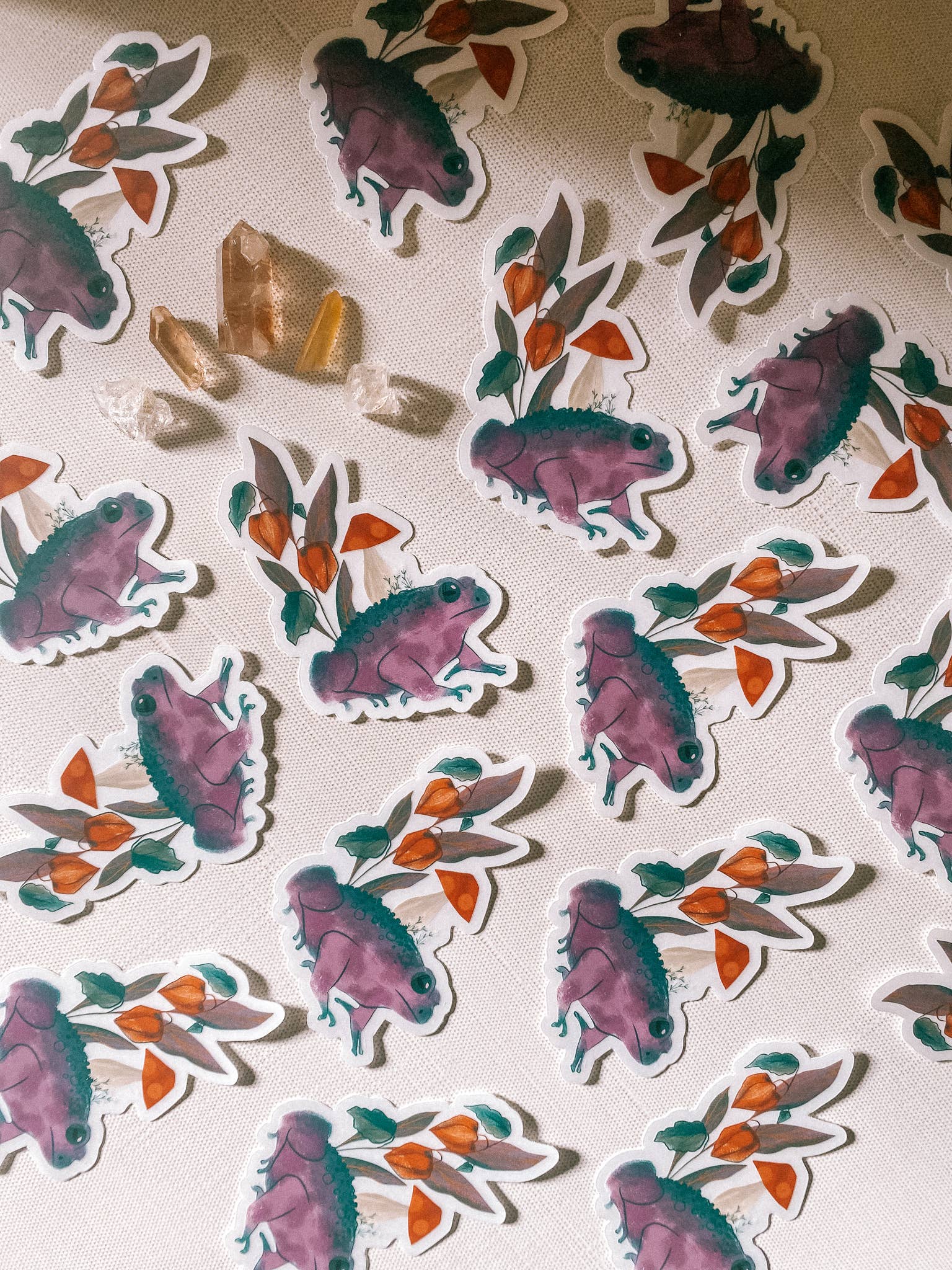 Lantern Print Co. - Vendita all'ingrosso Adesivo - Adesivo in Vinile: Spirito del Rospo - 3" Trasparente1