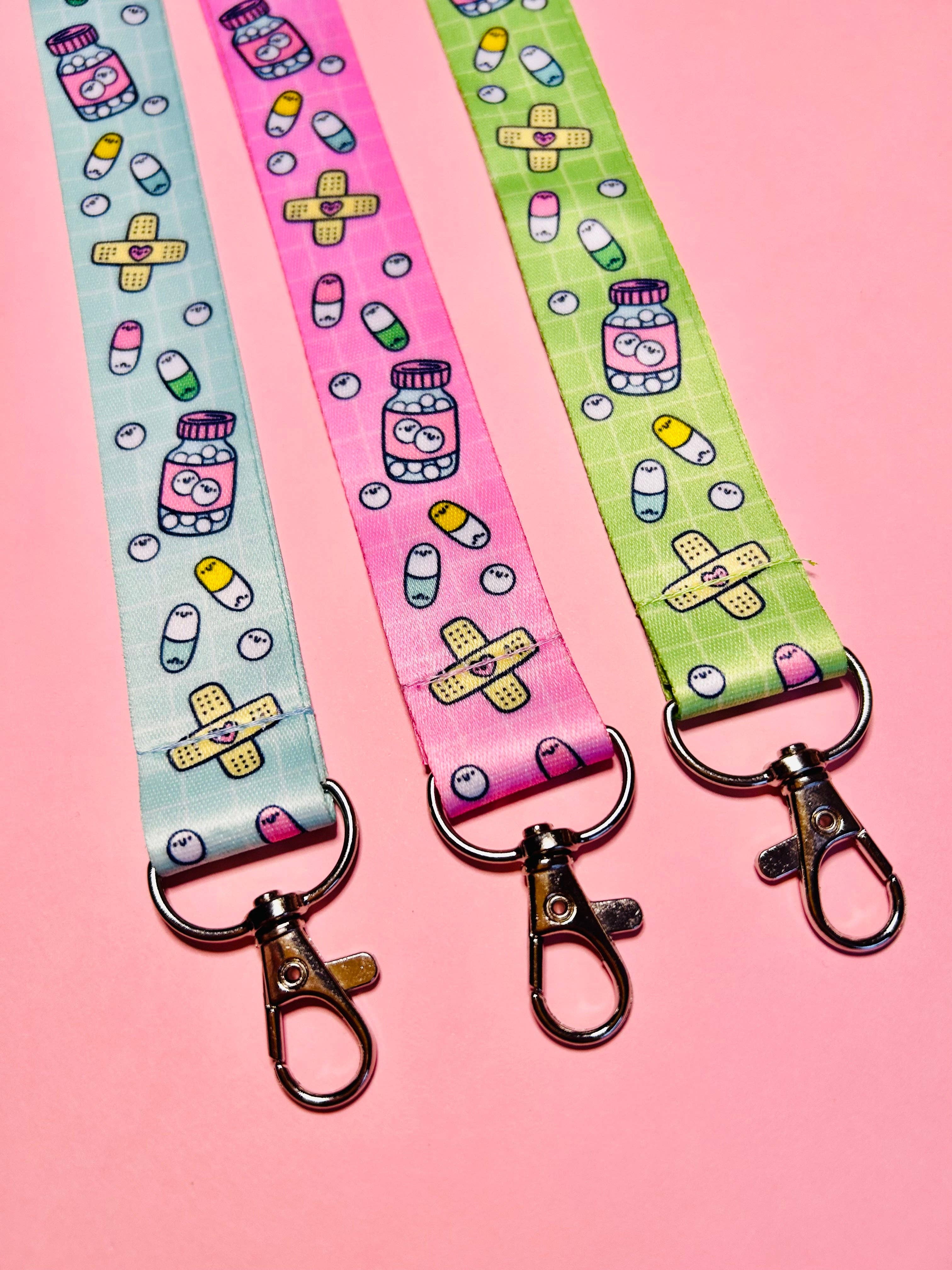 Kellylou – wholesale Lanyard – Women’s – Happy Pills Lanyard1