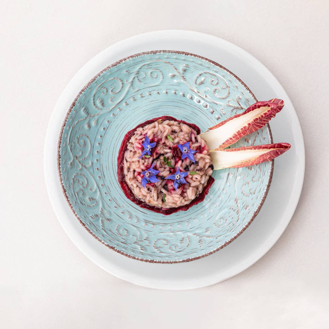 laBalocchina - Vente Riz pour risotto - Risotto au radicchio 215 g en papier recyclable4