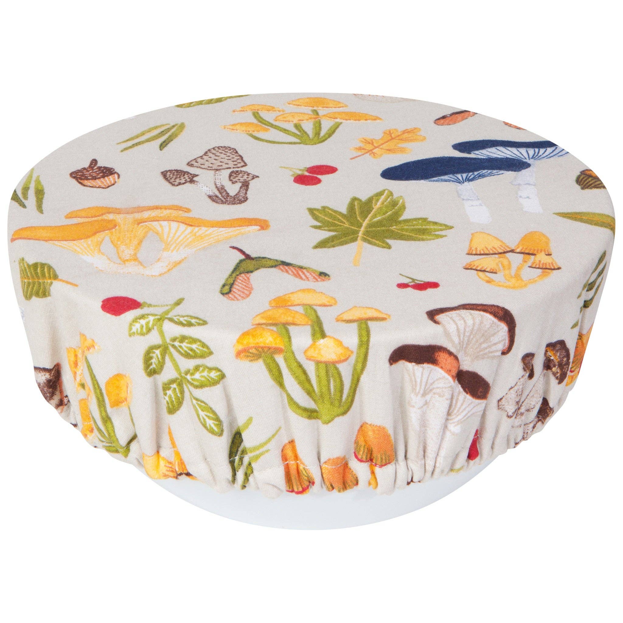 Now Designs by Danica - Wholesale Food Storage Wrap/Bag - Field Mushrooms Bowl Covers Set of 23