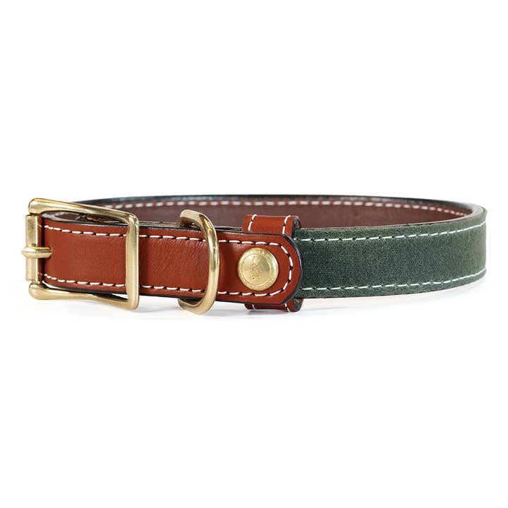 Upland & Downstream Countryside Collar for wholesale by Auburn Leathercrafters