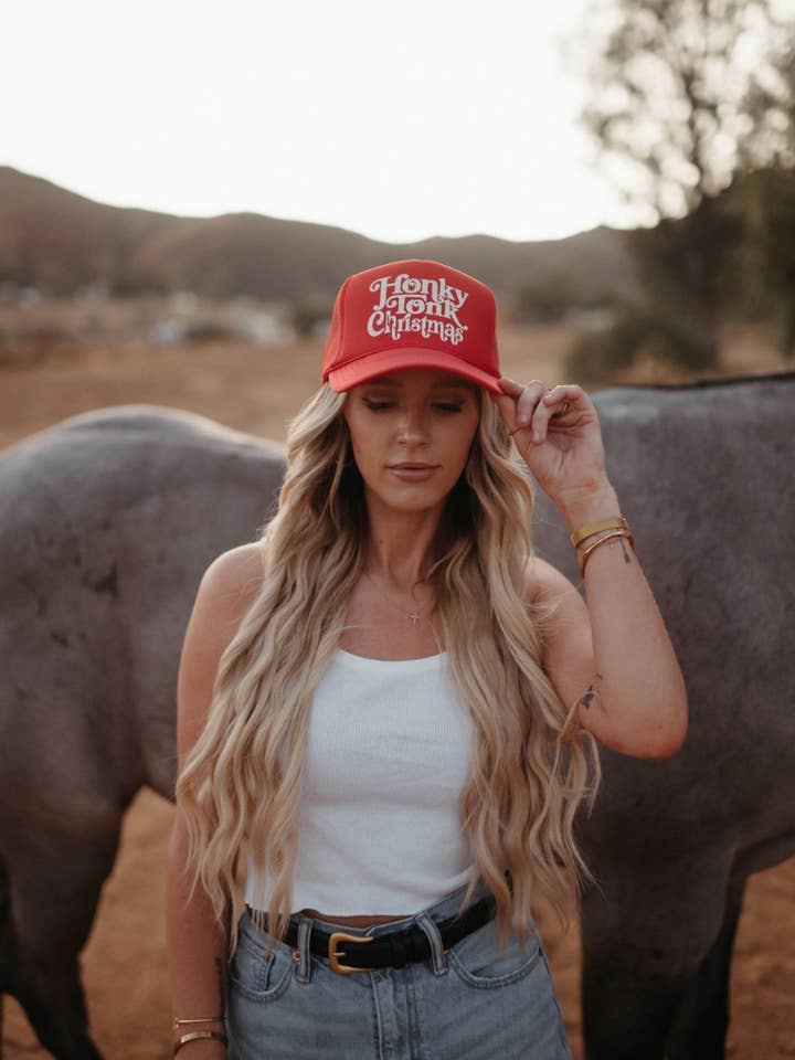 Honky Tonk Trucker-Weihnachtsmütze für den Großhandel von Electric label