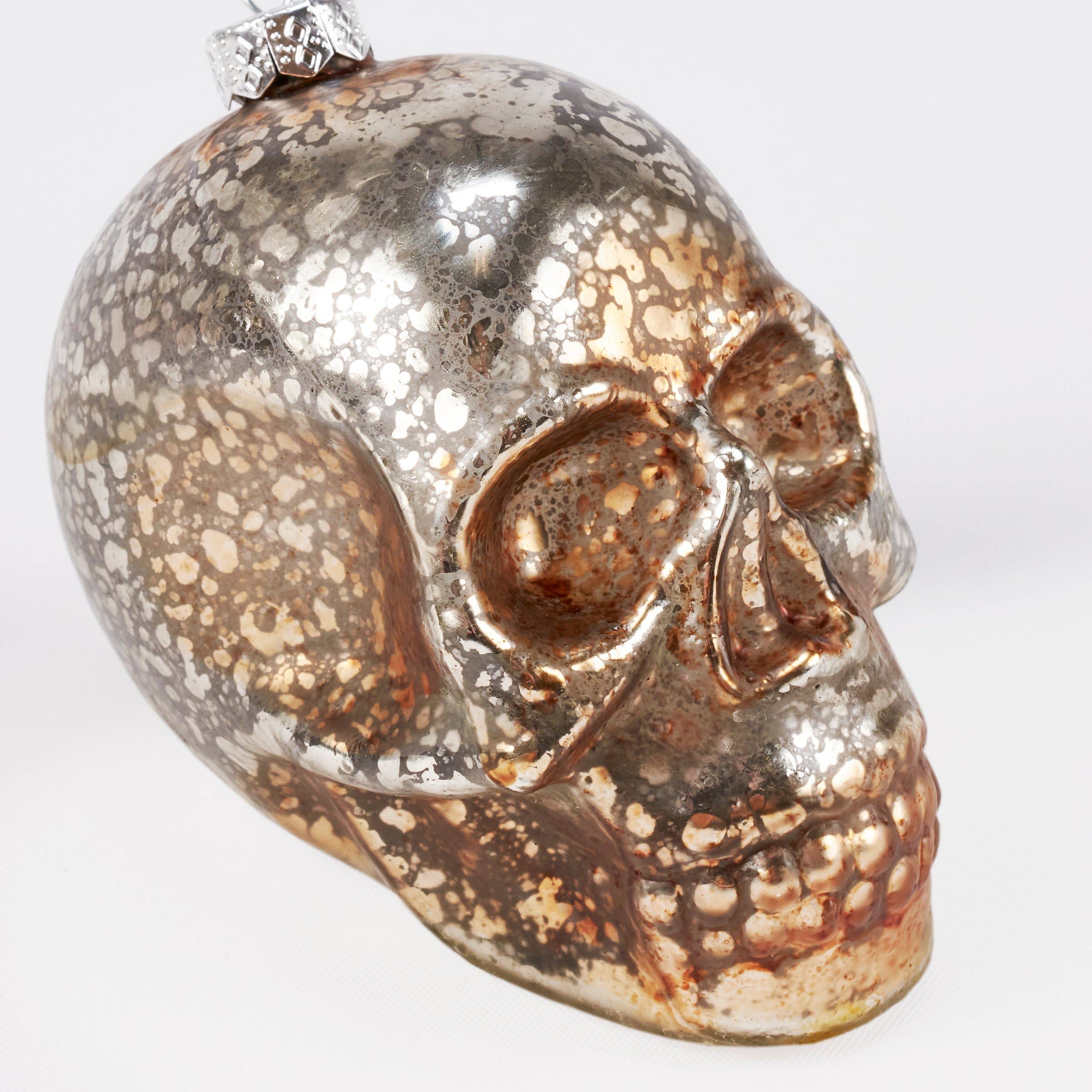 Primitives by Kathy - Wholesale Ornament - Glass Skull Ornament3