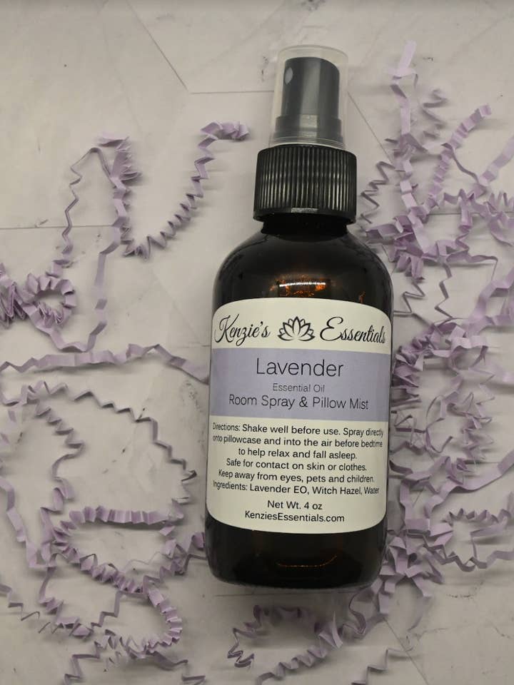 Lavender Pillow Spray for wholesale by Kenzie's Essentials