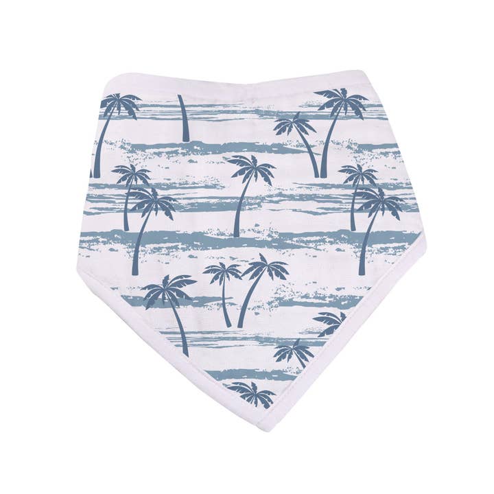 Newcastle Classics - Wholesale Bandana bib - Ocean Tides Bamboo Bandana Bibs 3PK3