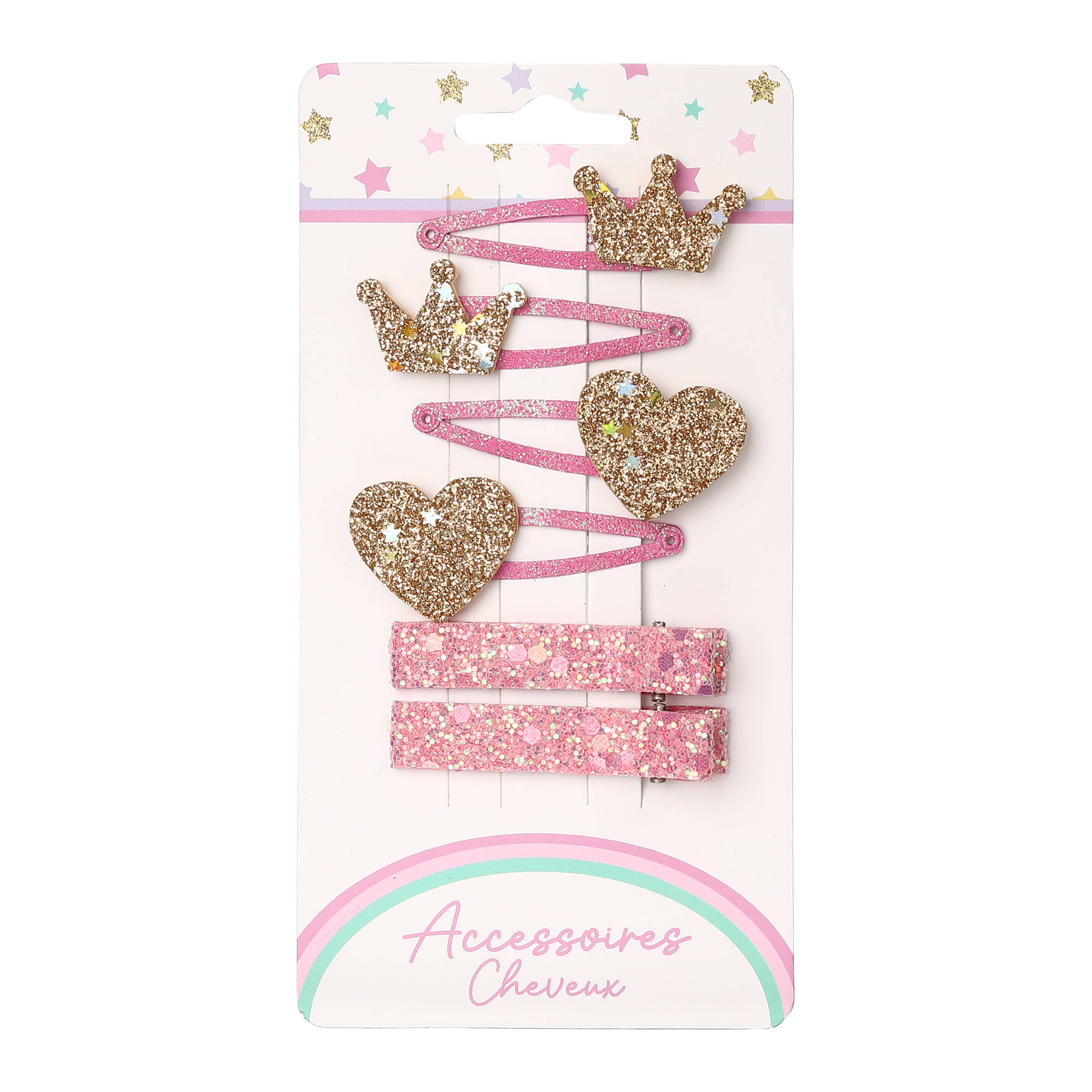 STELLA GREEN - Wholesale Hair Clip - Kids - Set of 6 Hair Clips – Whimsical Sparkle19