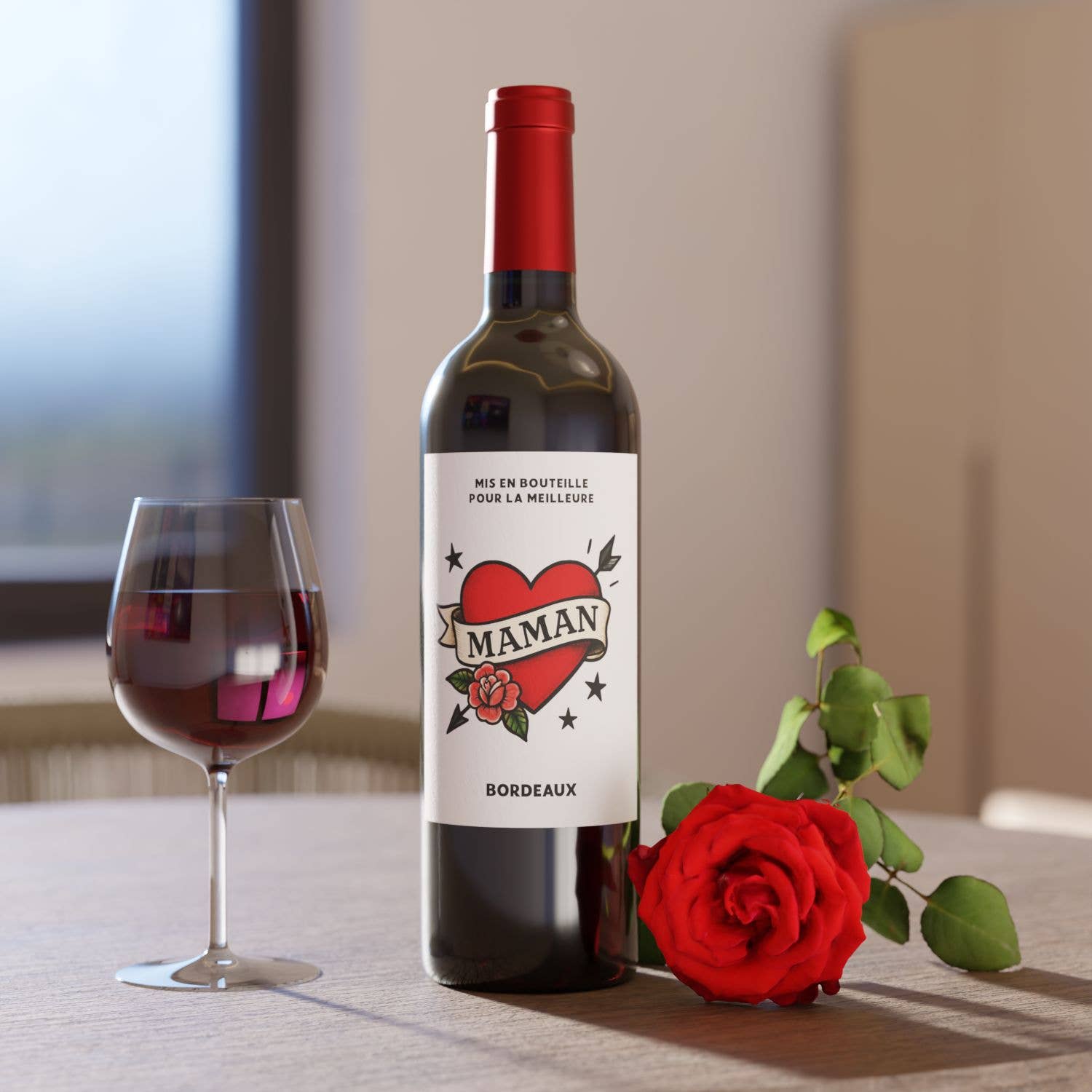 Les Compagnons du Canon – Großhandel Rotwein – Rotwein - Mama (Muttertag) - Bordeaux 20203