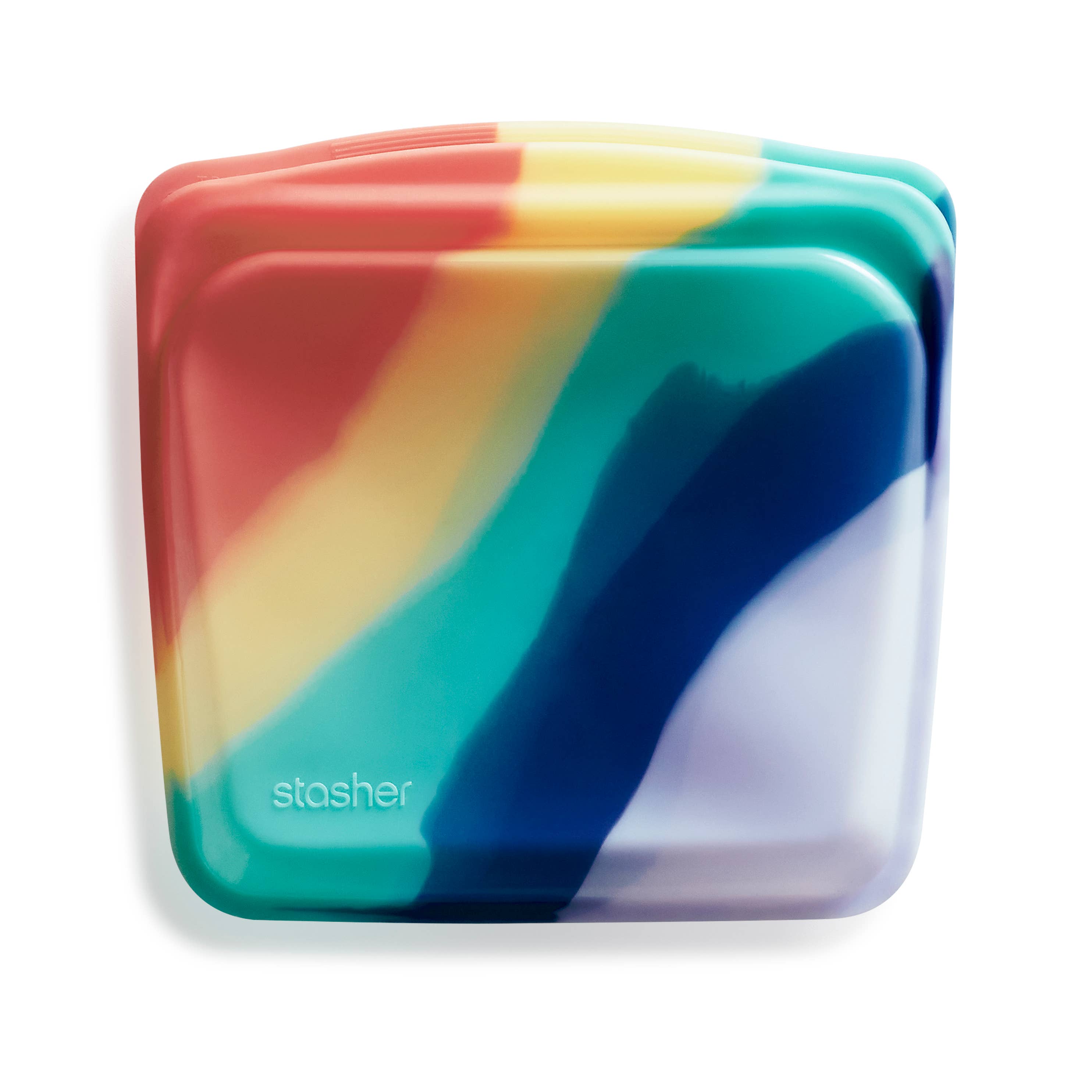 Stasher - Wholesale Food Storage Wrap/Bag - Sandwich: Rainbow Splash