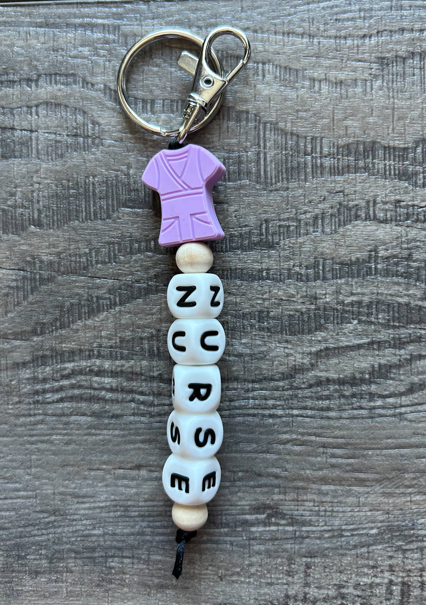JILLIAN INK LLC - Wholesale Keychain - Unisex - Nurse Scrubs Silicone Bead Keychain13