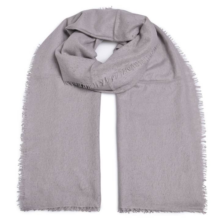 Feli-cs Cashmere Scarf in Ash for wholesale by cute stuff GmbH