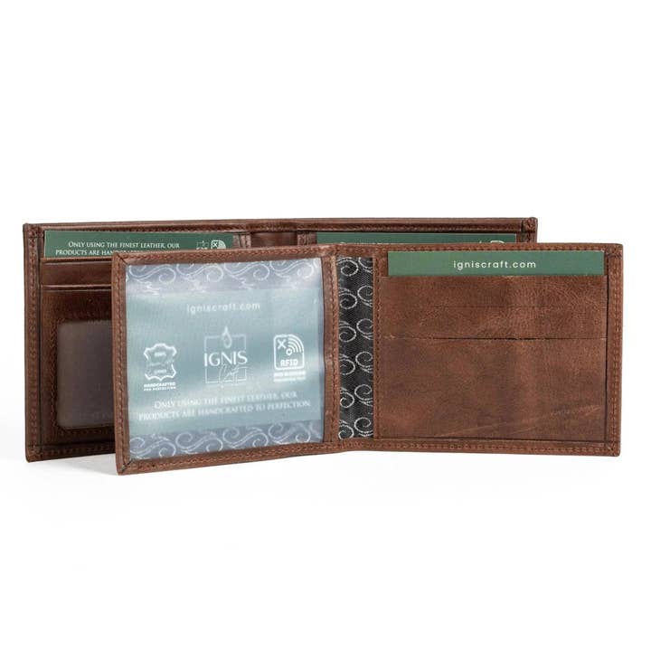 Mens Leather Wallet | Essential Dynamic Jasper for wholesale by Revoba LLC