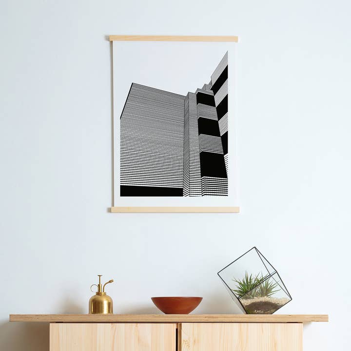 Tokyo Builds A2 zeefdruk PRA2-TOK voor wholesale door Laura Knight Studio