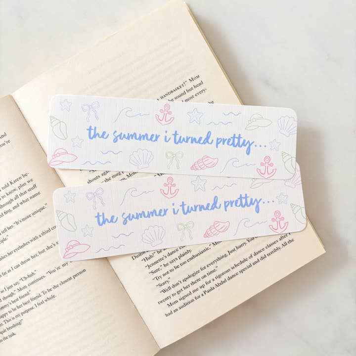 Fleurs on Sunday - Wholesale Bookmark - Summer I Turned Pretty Bookmark