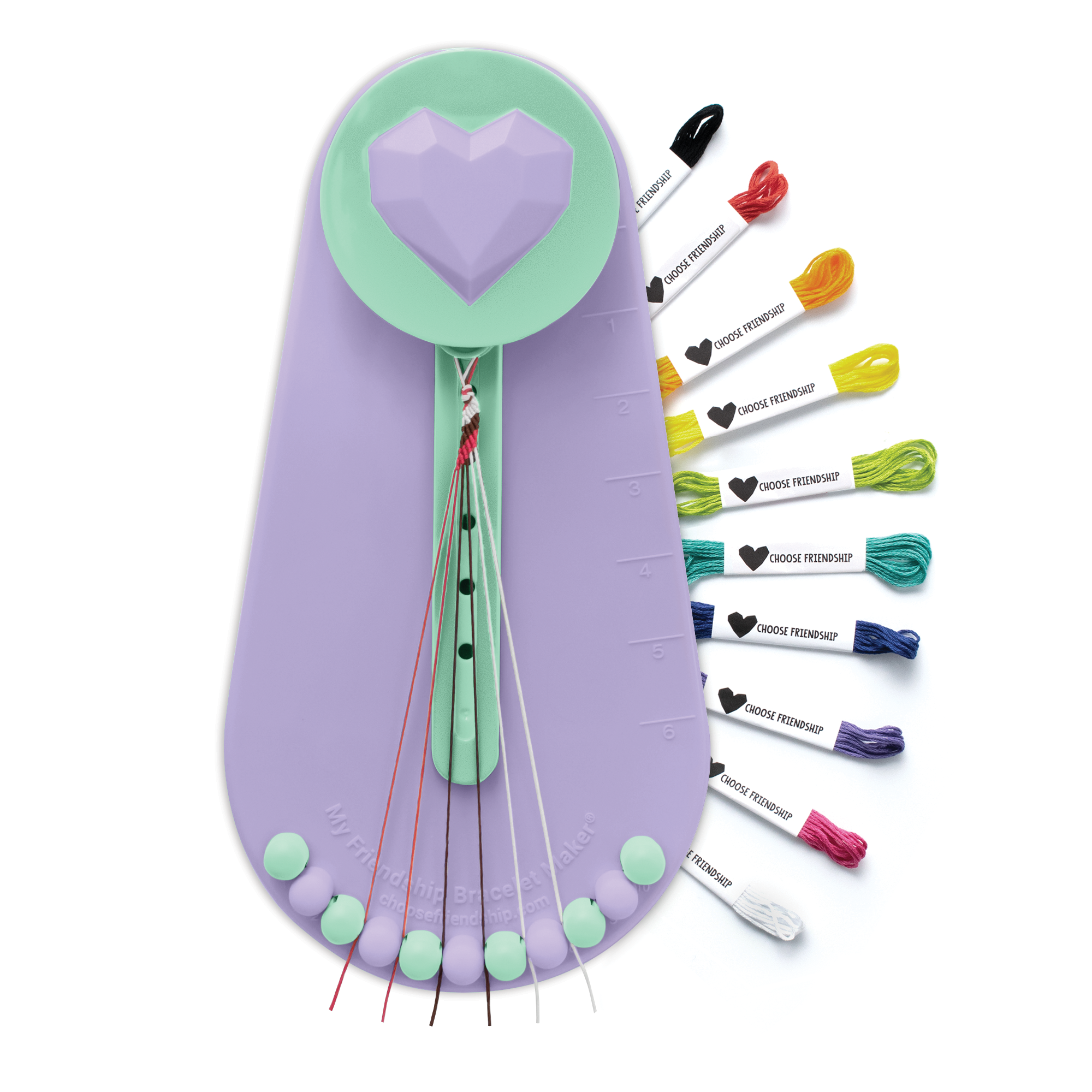 Choose Friendship – Joias DIY - Crianças por atacado – Kit de Artesanato My Friendship Bracelet Maker (Novo) - Presente de Aniversário15