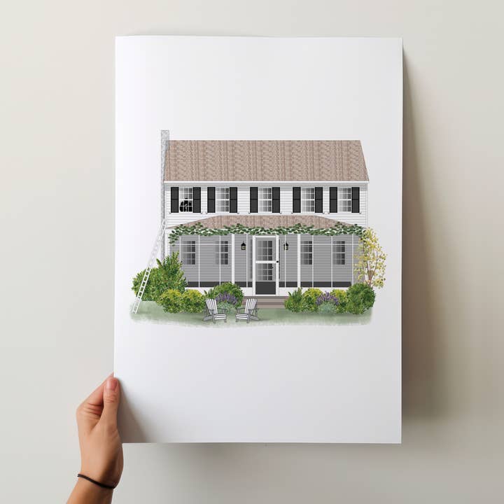 Fiction Inspired - The Creek House for wholesale by Fox Burrow Designs