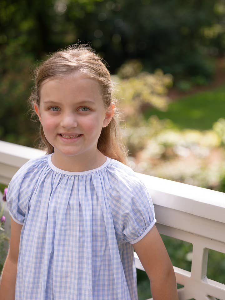 Sun House Children's - Wholesale Dress - Kids - Ella Dress in Check4