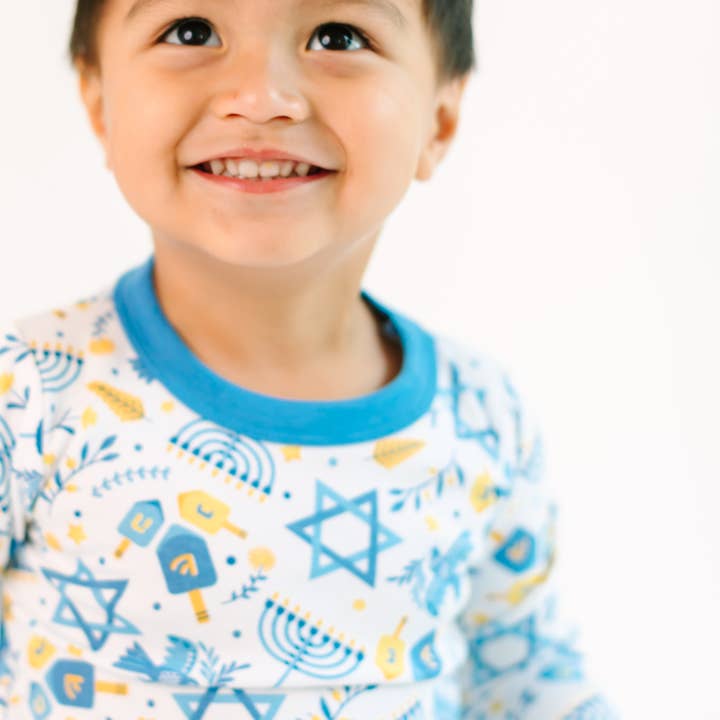 Magnolia Baby - Wholesale Sleepwear Set - Kids - Hanukkah Nights Long Pajamas0