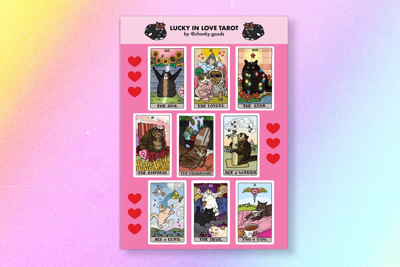 Chonky Goods by Ping Hatta. Studio - Vente Autocollant - Feuilles d'autocollants Cat13