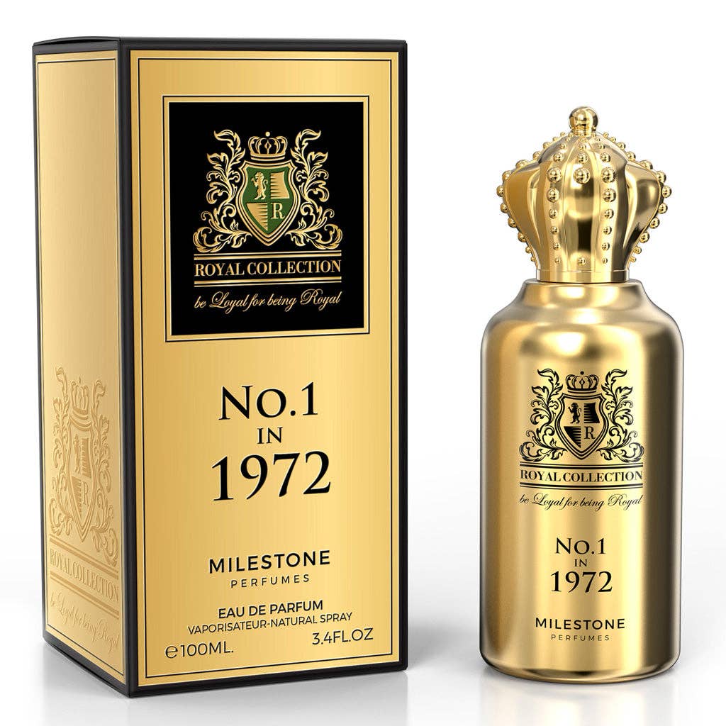 FRAGRANCE WHOLESALE LTD - Wholesale Perfume/Eau de Toilette - MILESTONE Royal Collection No.1 in 1972 (Unisex)  100ML EDP2