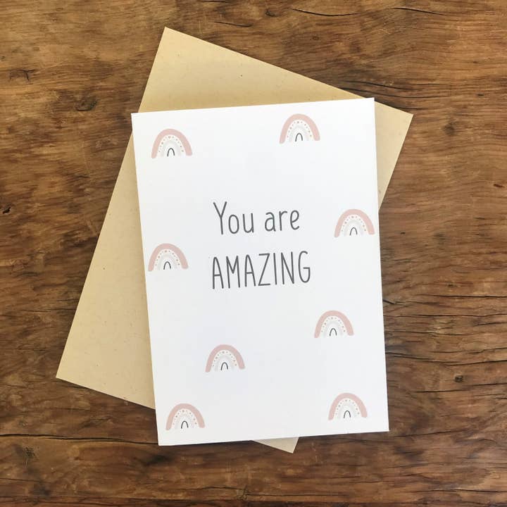 To & From Cards - Wholesale Encouragement Card - You are Amazing