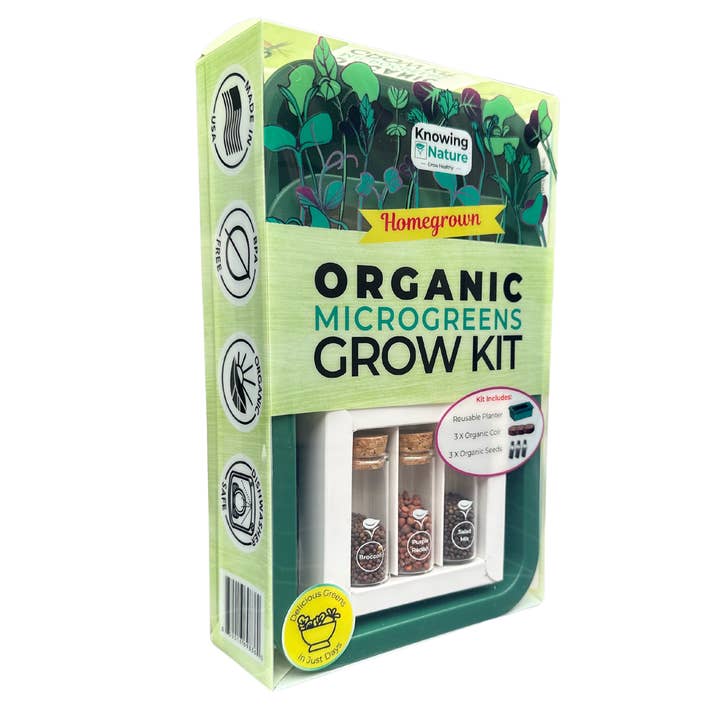 Knowing Nature - Wholesale Plant Pot - Organic Grow Kits For Microgreens0