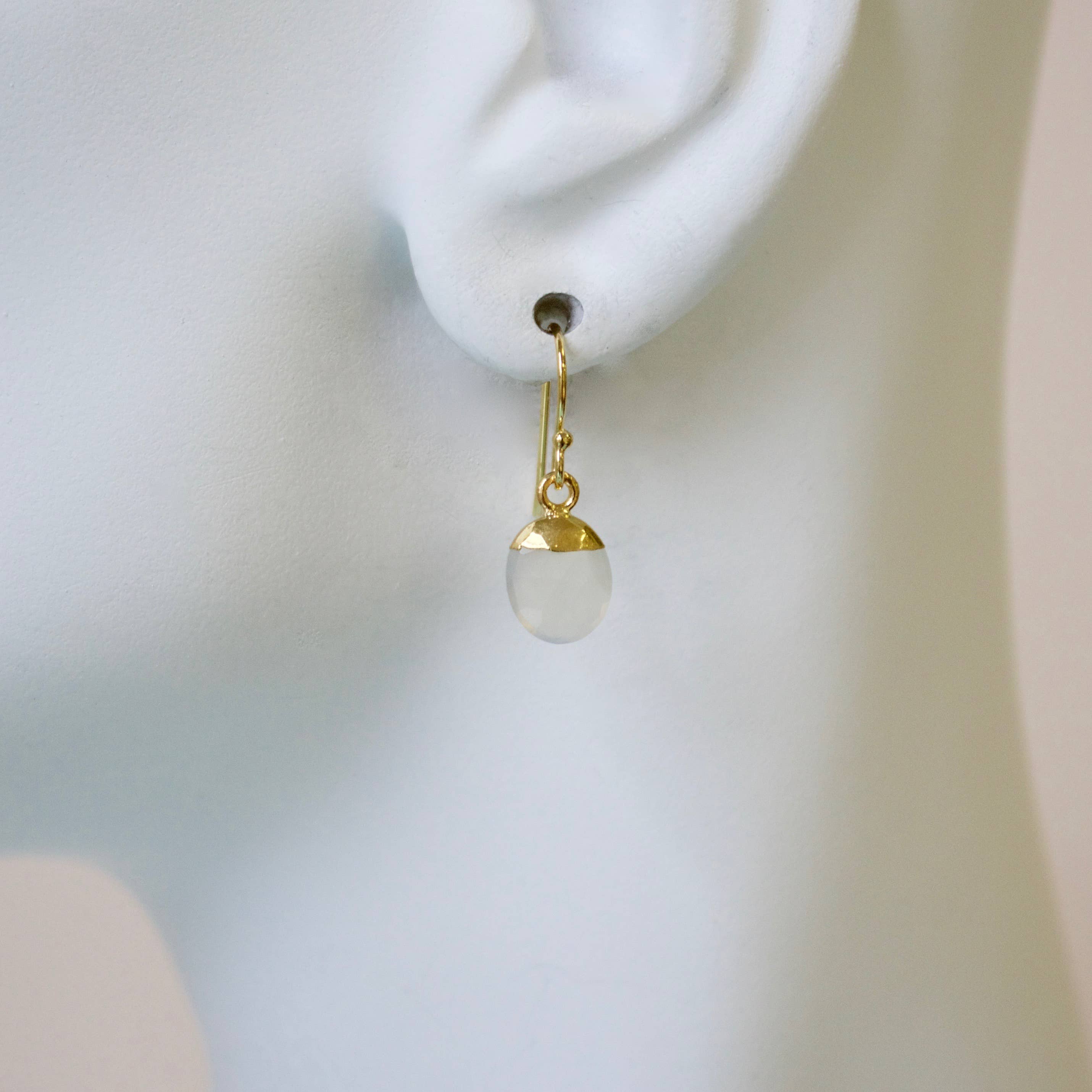 a.v. max - Wholesale Dangle Earrings - Semi Bud Drop Earrings4