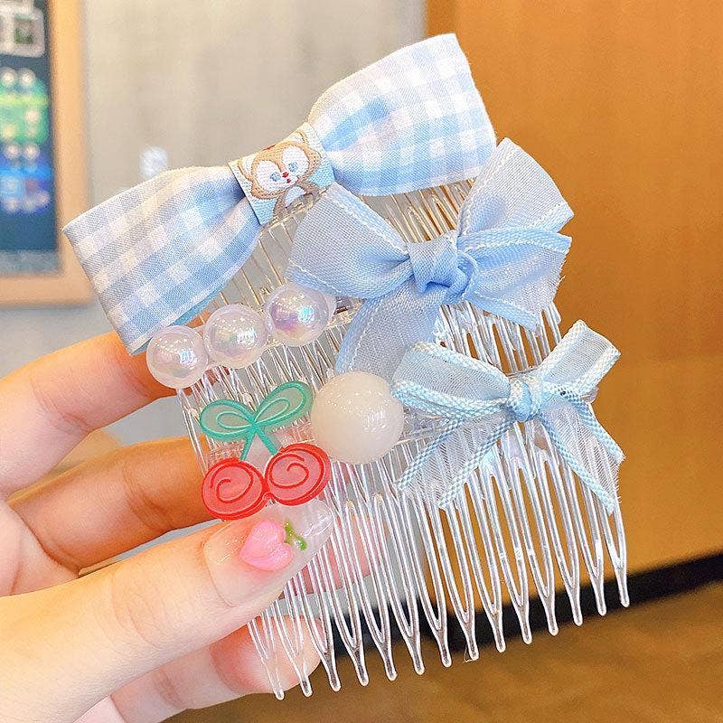 KiddieKickz - Wholesale Hair Clip - Kids - Children's Hairpin Comb Girl's Headdress 3pcs/set2