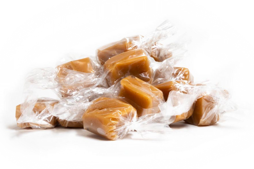 Shekoh Confections - Wholesale Caramel - Madagascar Vanilla Sea Salt Caramel Bites1