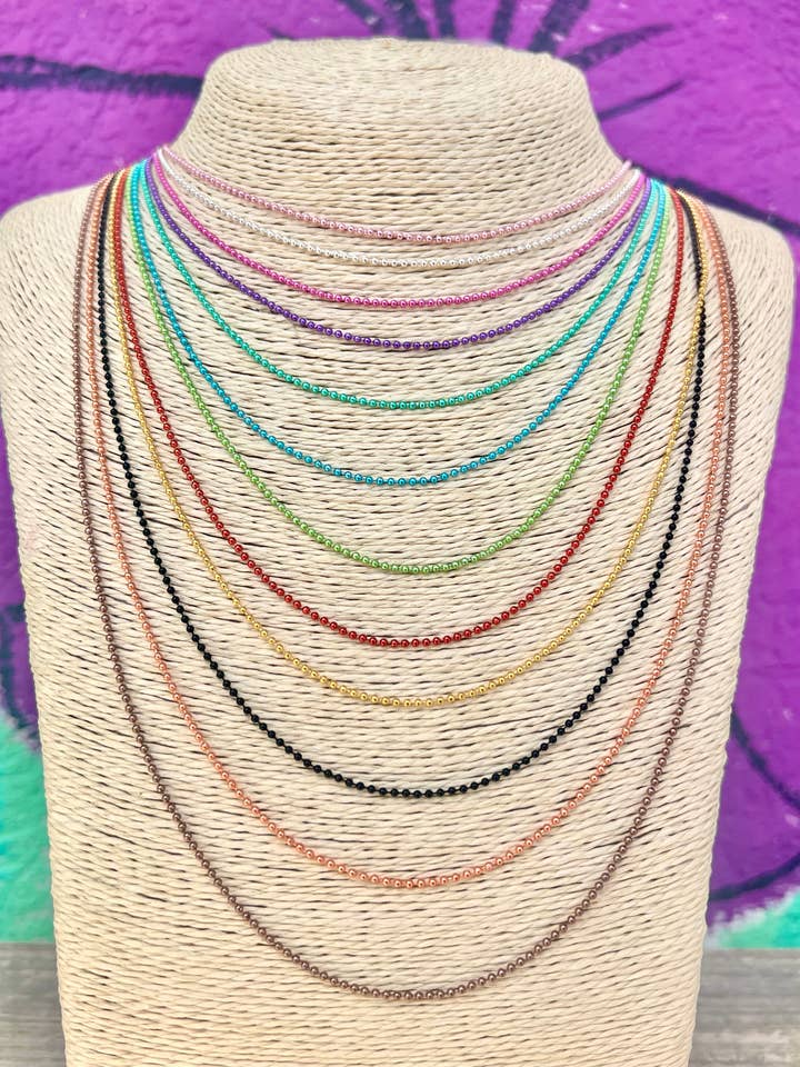 Chaînes à billes Bead Bar, 28 po pour la vente par Briano Wholesale