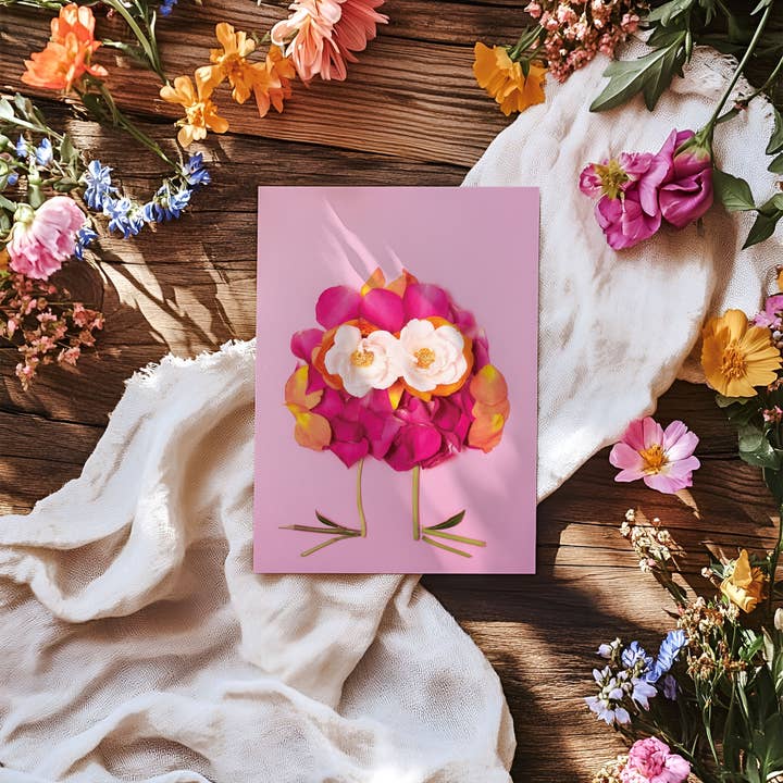 Still Wild – wholesale Everyday greeting card – Molly - Floral Photography Greeting Card3
