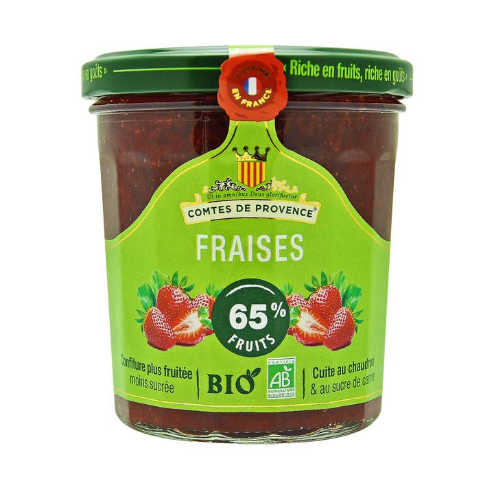 Comtes de Provence - Wholesale Jam/Jelly - Organic Strawberry Jam0
