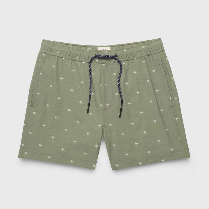 Jimmy 5" Palm Volley - Olive for wholesale by SURFSIDESUPPLY