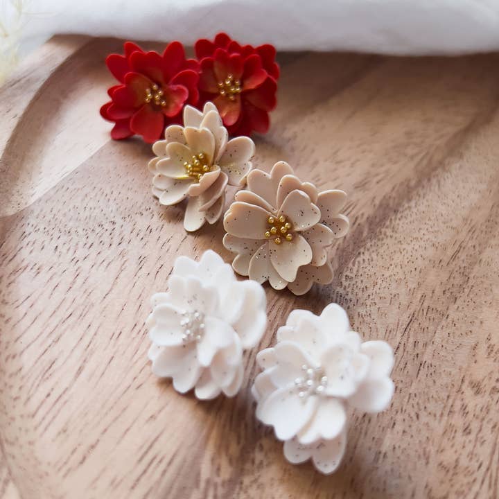 Base Col ✦ HANA Boucles d'oreilles pour la vente par KLAEI DESIGN STUDIO