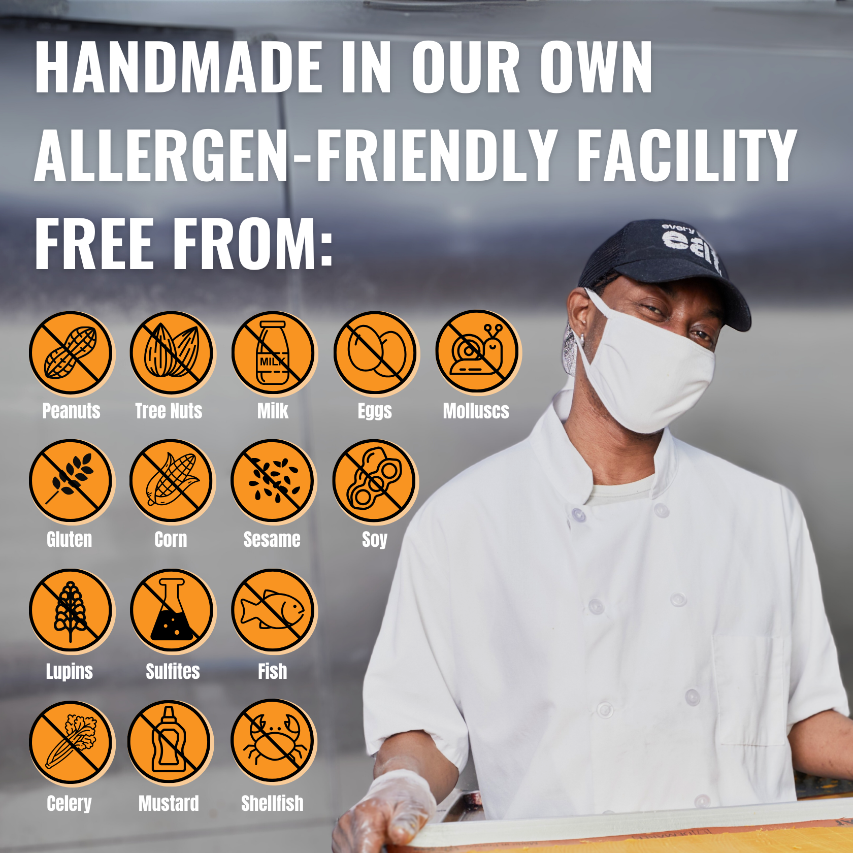 Every Body Eat® - Vente Biscuit salé - Snack Fins Sans Fromage 113g6