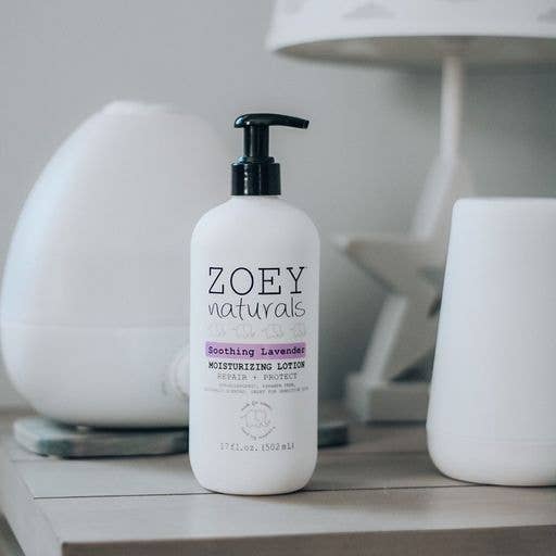 Zoey Naturals - Wholesale Body Cream/Lotion - Baby - Soothing Lavender Moisturizing Lotion - 17oz3