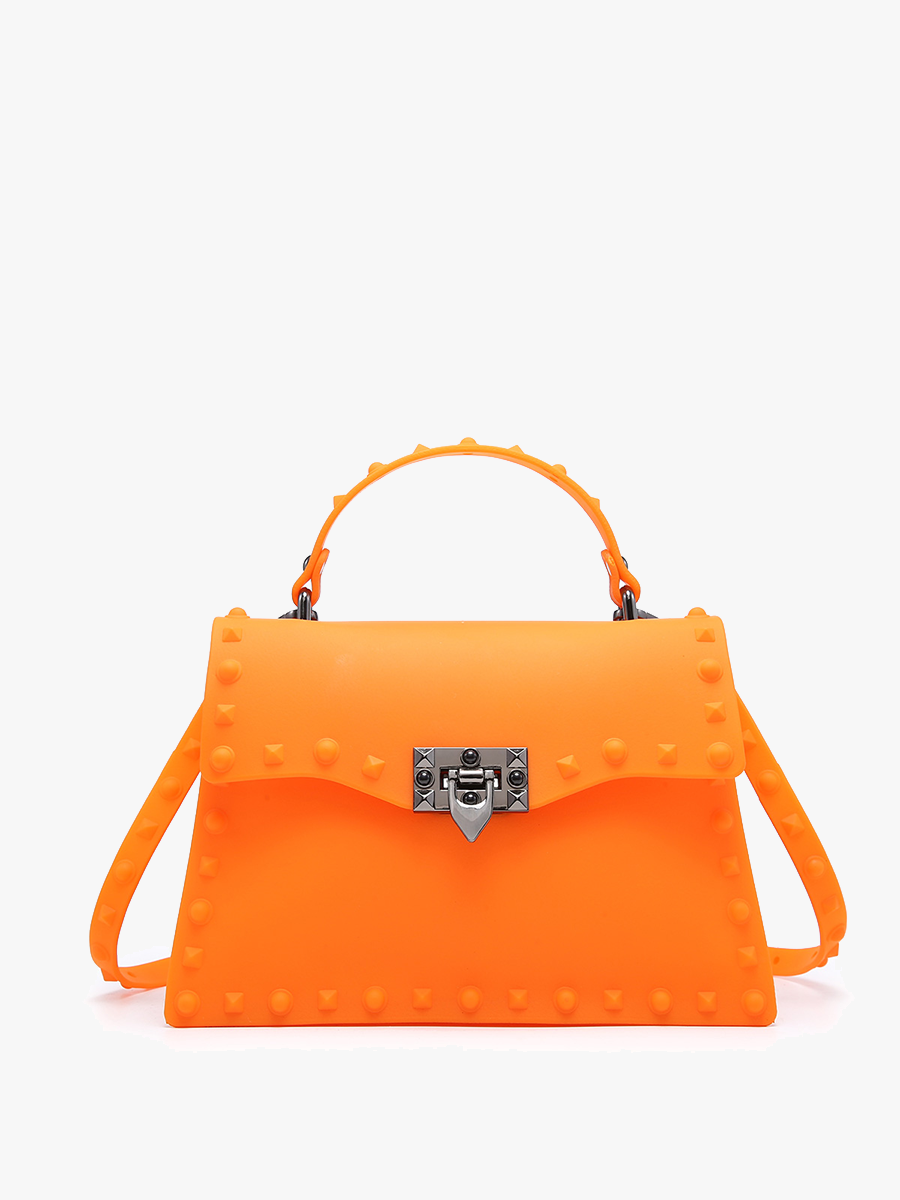 Jen & Co. - Wholesale Satchel - Women's - PP2044 Roxie Studded Crossbody/Clutch w/ Buckle Closure1