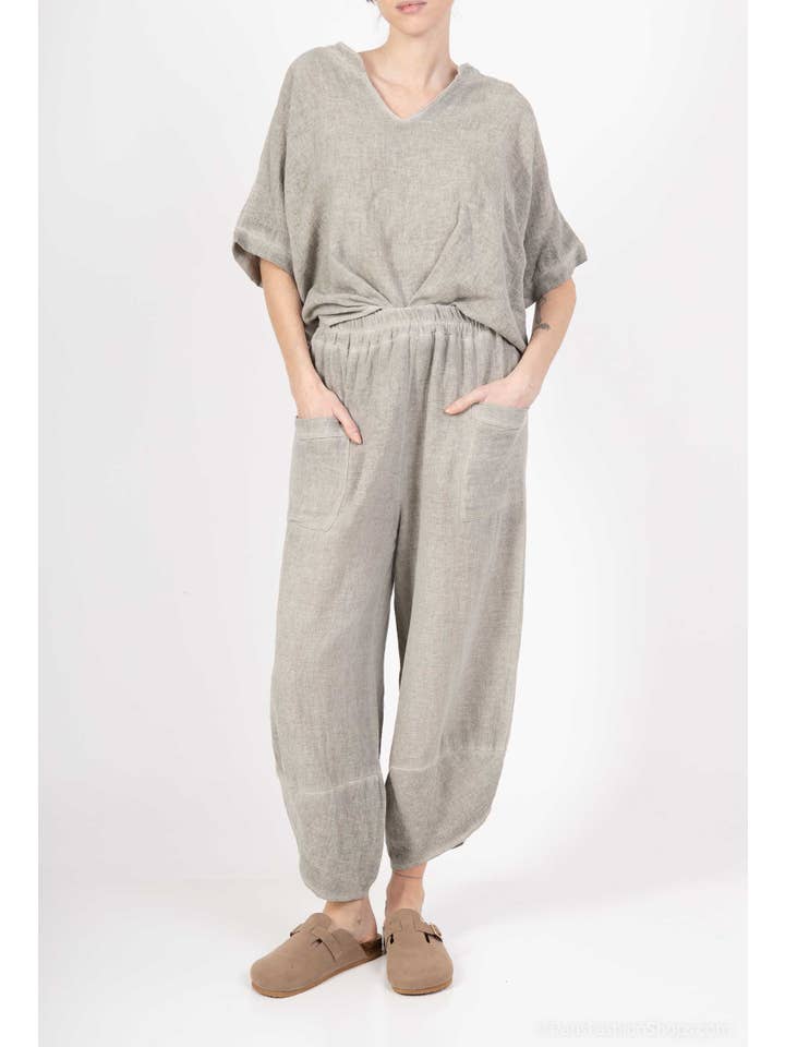 Shyloh - Wholesale Pants - Women's - Linen Cotton Pants 2058223