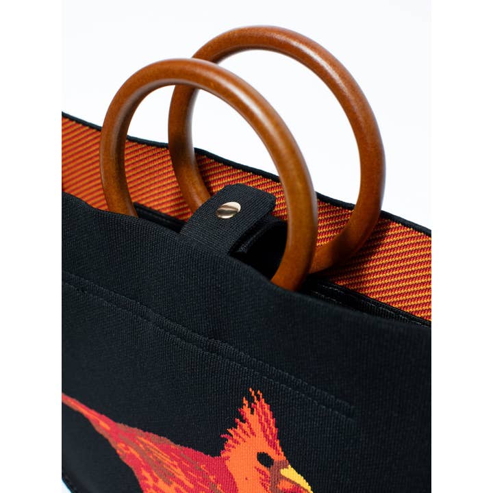 Lesley Evers - Wholesale Top Handle Bag - Women's - EVIE handbag Nothern Cardinal