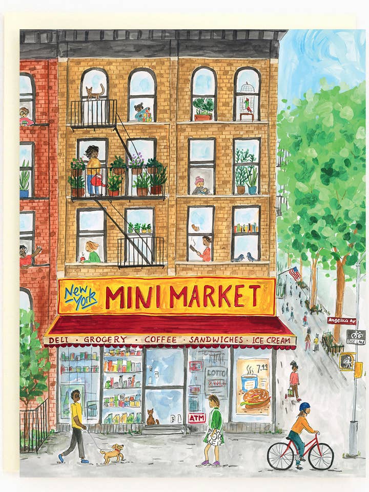 Carte New York Bodega pour la vente par The Paperhood