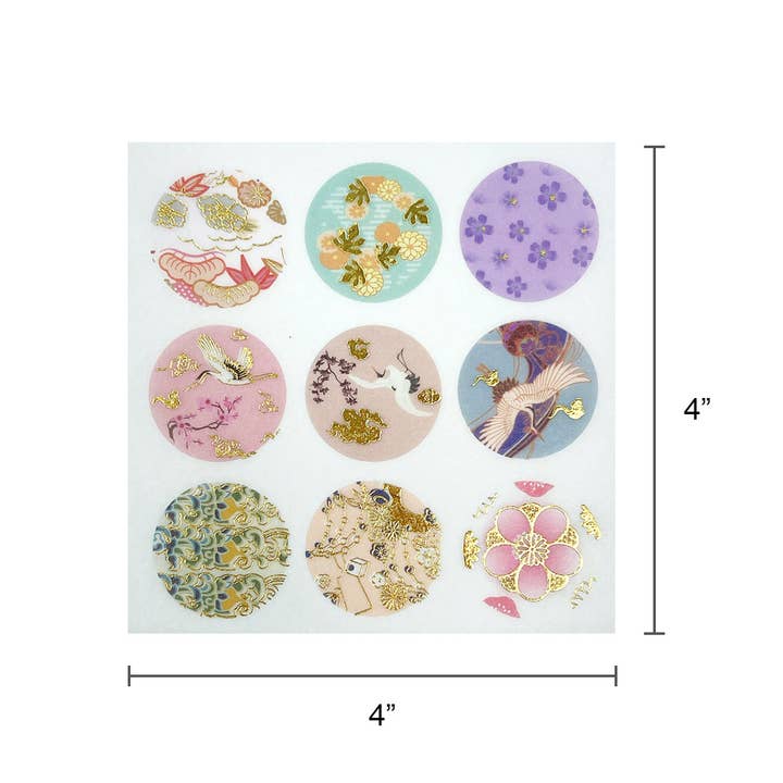 Wrapables.com - Wholesale Washi Tape - Wrapables Decorative Gold Foil Washi Tape and Sticker Set55