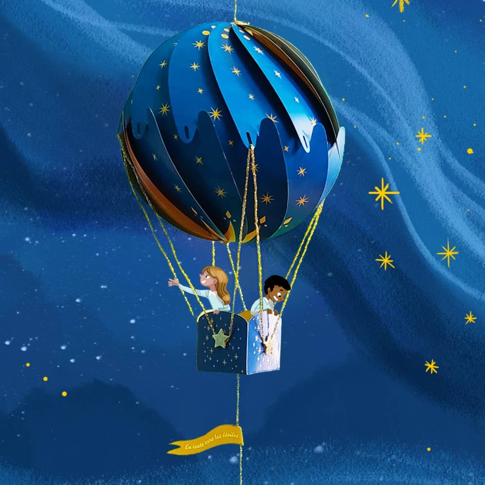 L'Atelier Imaginaire – Großhandel Bastelset – Kinder – DIY Mobile mit Heißluftballon – Bastelset für Kinder8