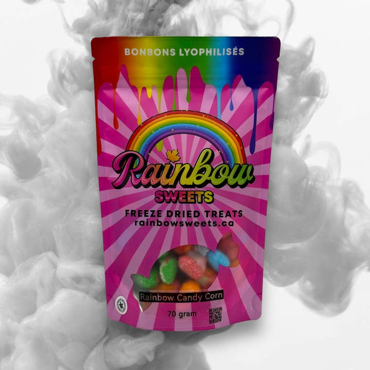 Freeze Dried Rainbow Candy Corn for wholesale by Rainbow Sweets