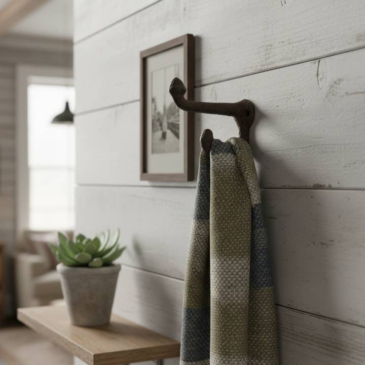 Durable Cast Iron Hook - Vintage Home Decor Essential for wholesale by Iron & Blossom