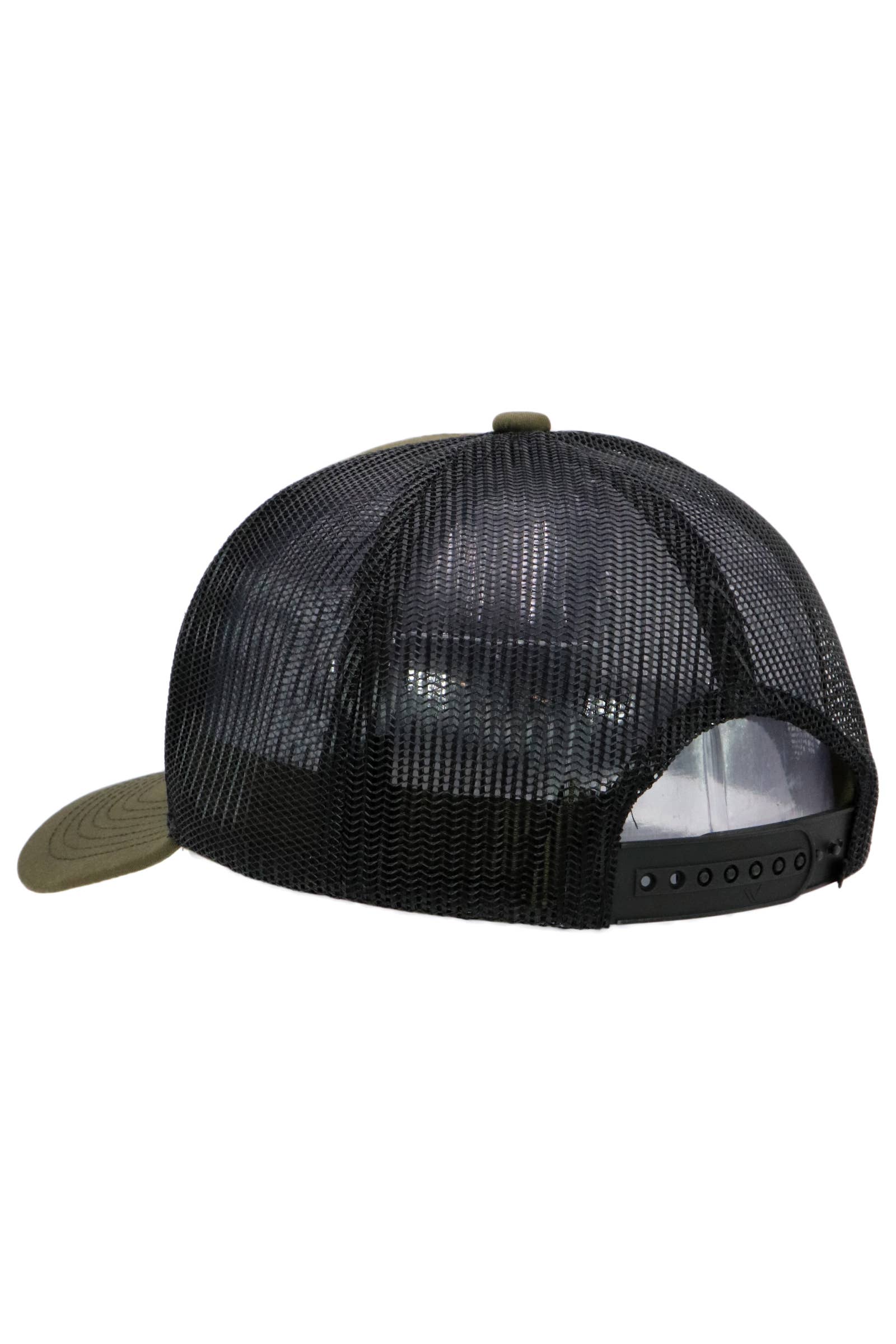 Cap Zone – Großhandel Trucker-Cap – Unisex – Feuerwehr Rote Linie Amerikanische Flagge Mesh Trucker Hut8